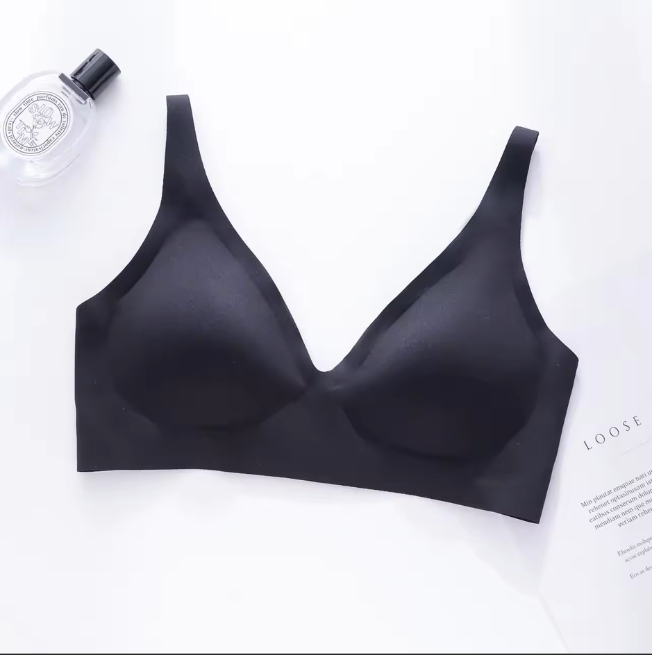 Seamless Bra (Black)
