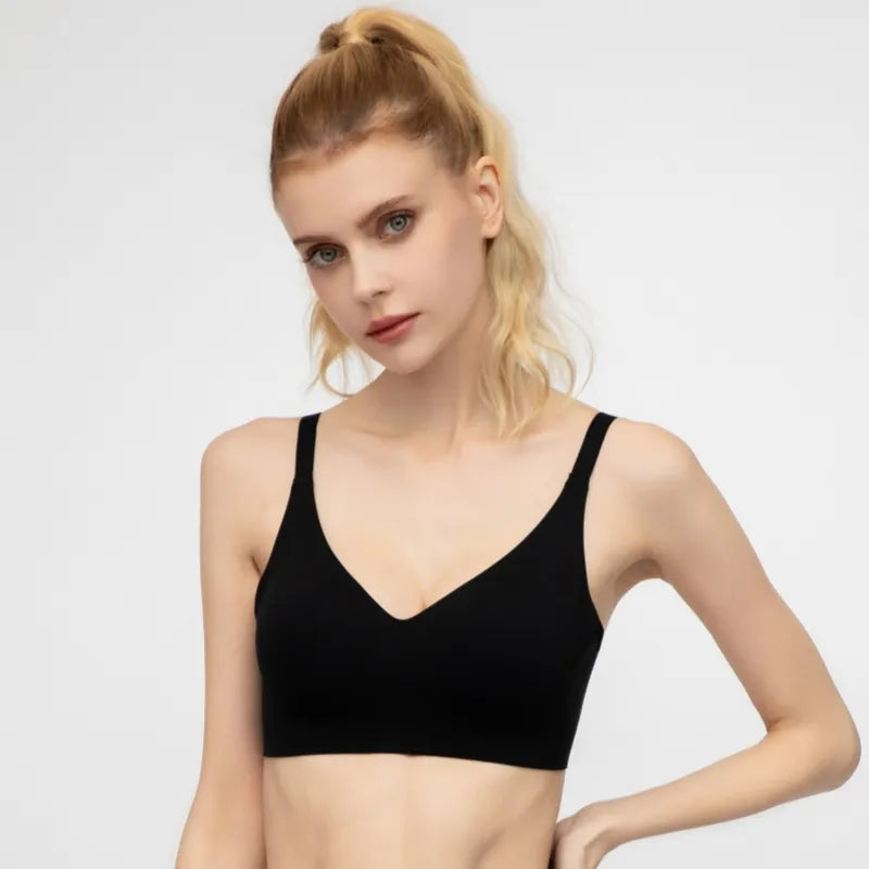 Seamless Bra (Black)