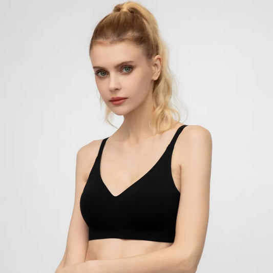Seamless Bra (Black)