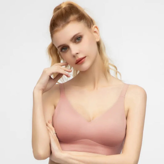 Seamless Bra (Pink)