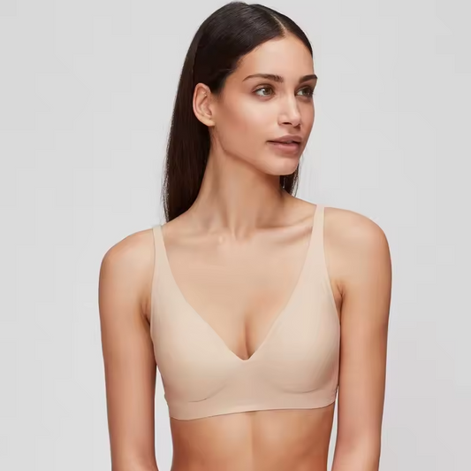 Seamless Bra (Beige)